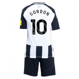 Newcastle United Anthony Gordon #10 Hjemme skjorte til barn 2024-25 Kortermet (+ korte bukser)